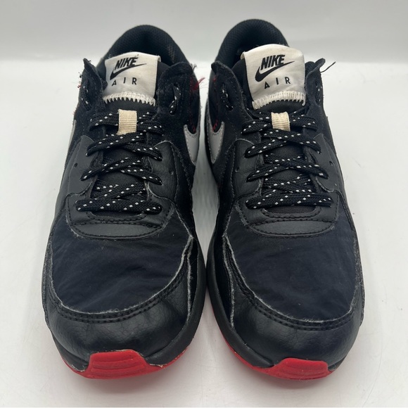 Nike Air Max Excee (GS) Shoes Black Red Silver CD6894-016 Youth Size 4 - Picture 2 of 13